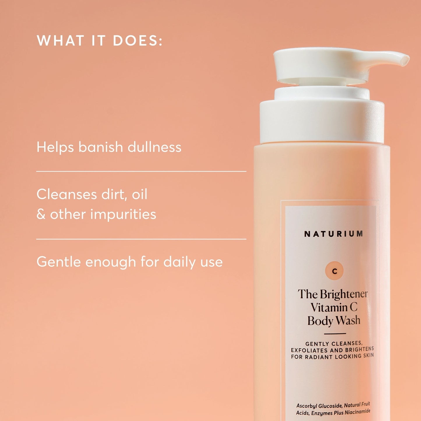 The Brightener Vitamin C Brightening Body Wash