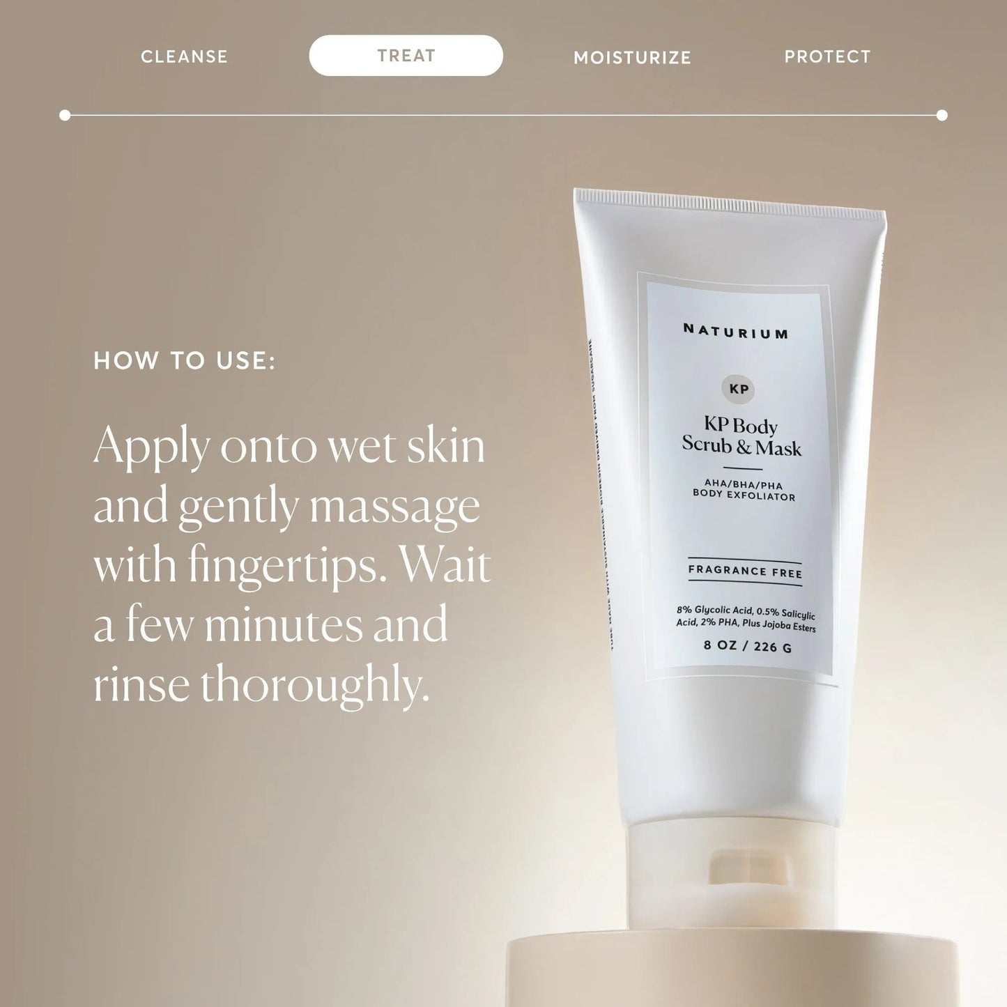 KP Body Scrub & Mask - Travel Size