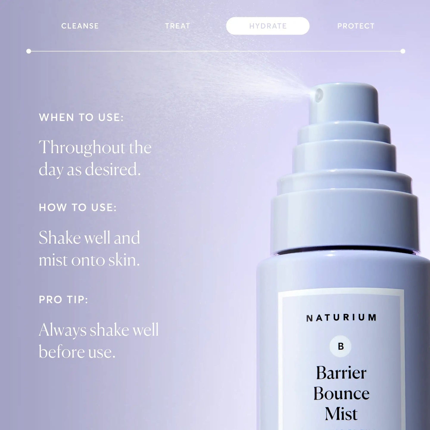 Barrier Bounce Bi-Phase Mist