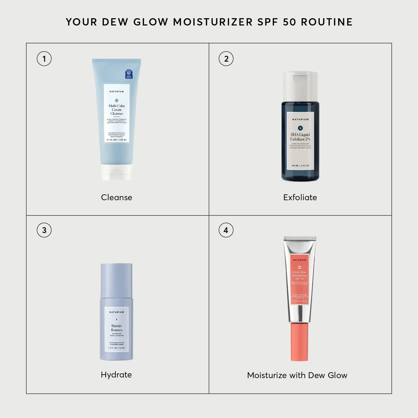 Dew-Glow Moisturizer SPF 50 - Travel Size