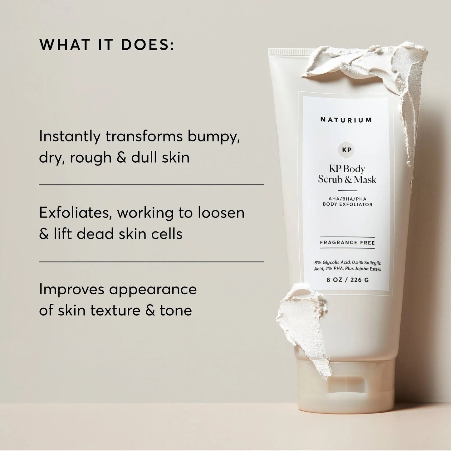 KP Body Scrub & Mask - Travel Size