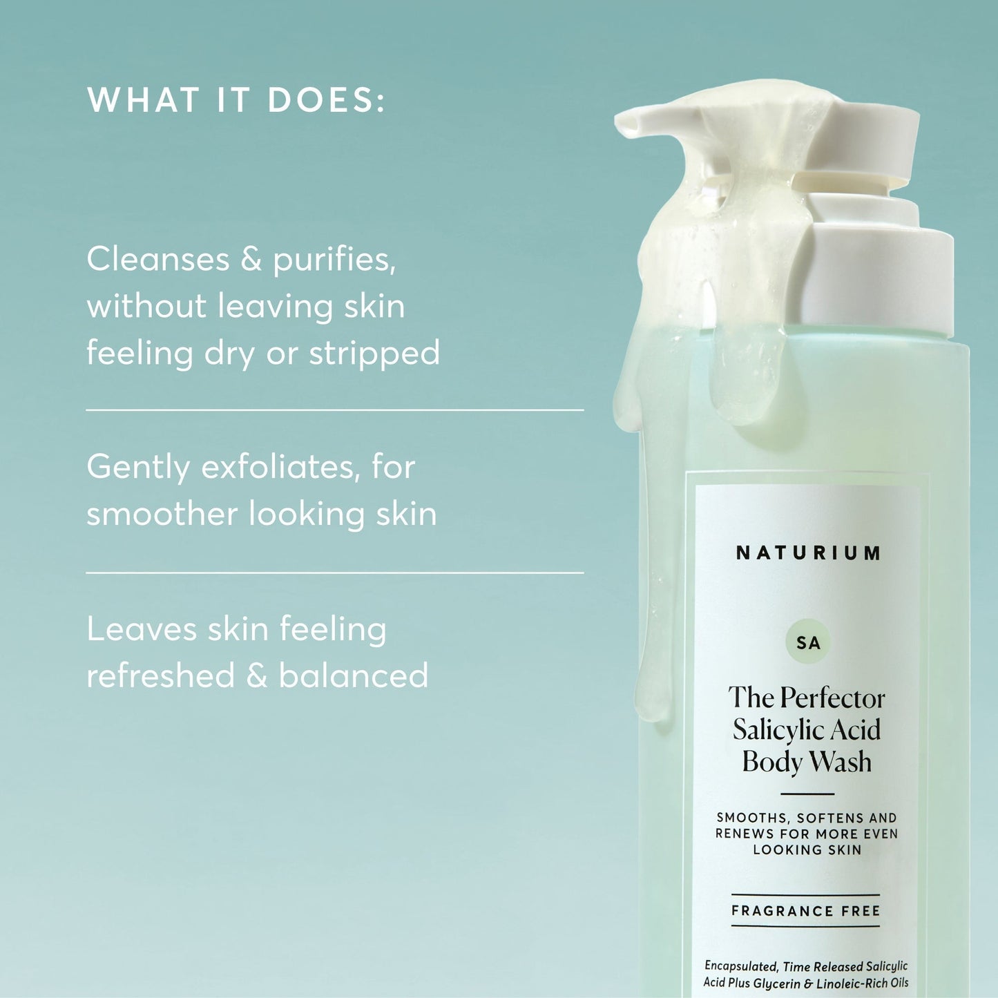 The Perfector Salicylic Acid Body Wash Travel Size