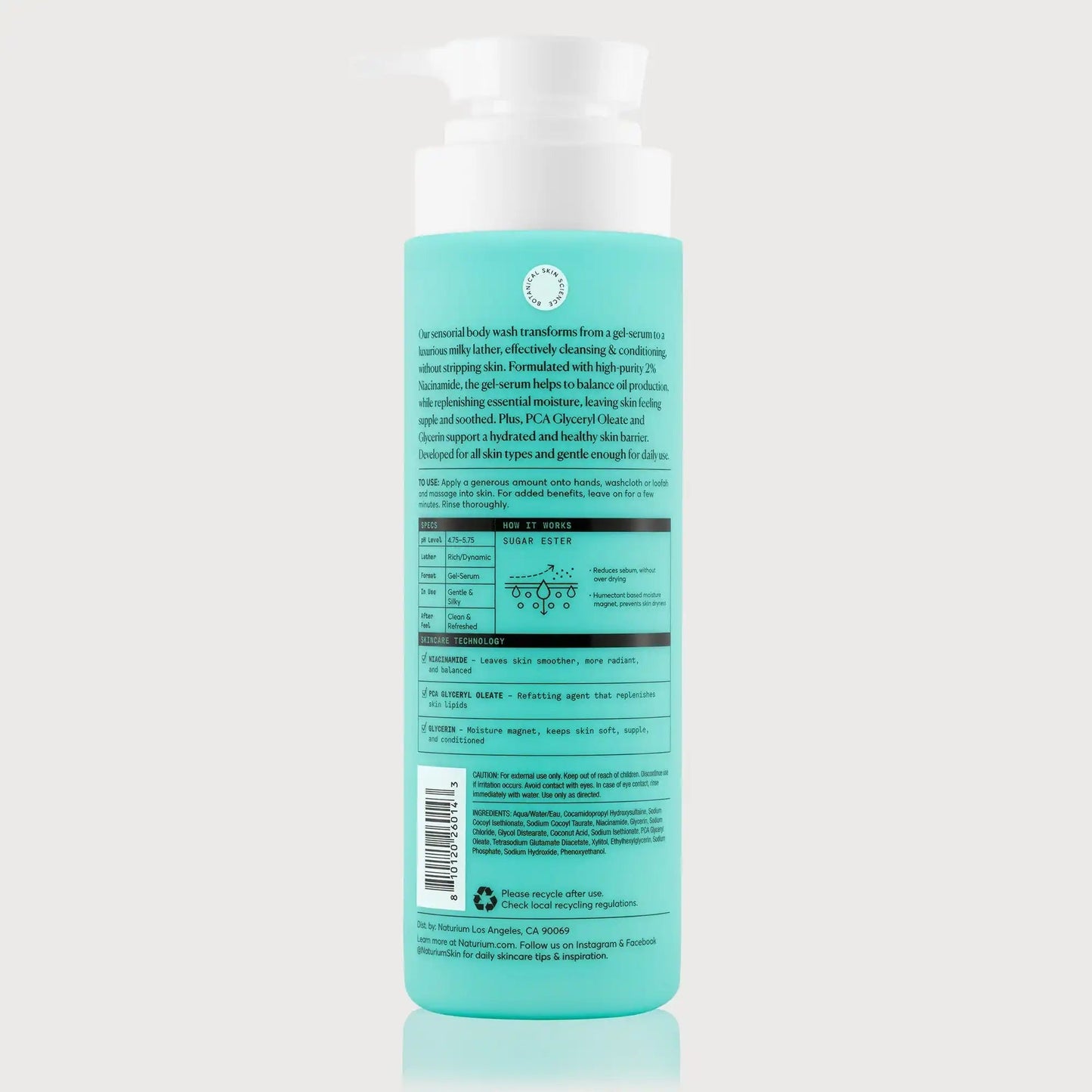 The Purifier Niacinamide Serum Body Wash