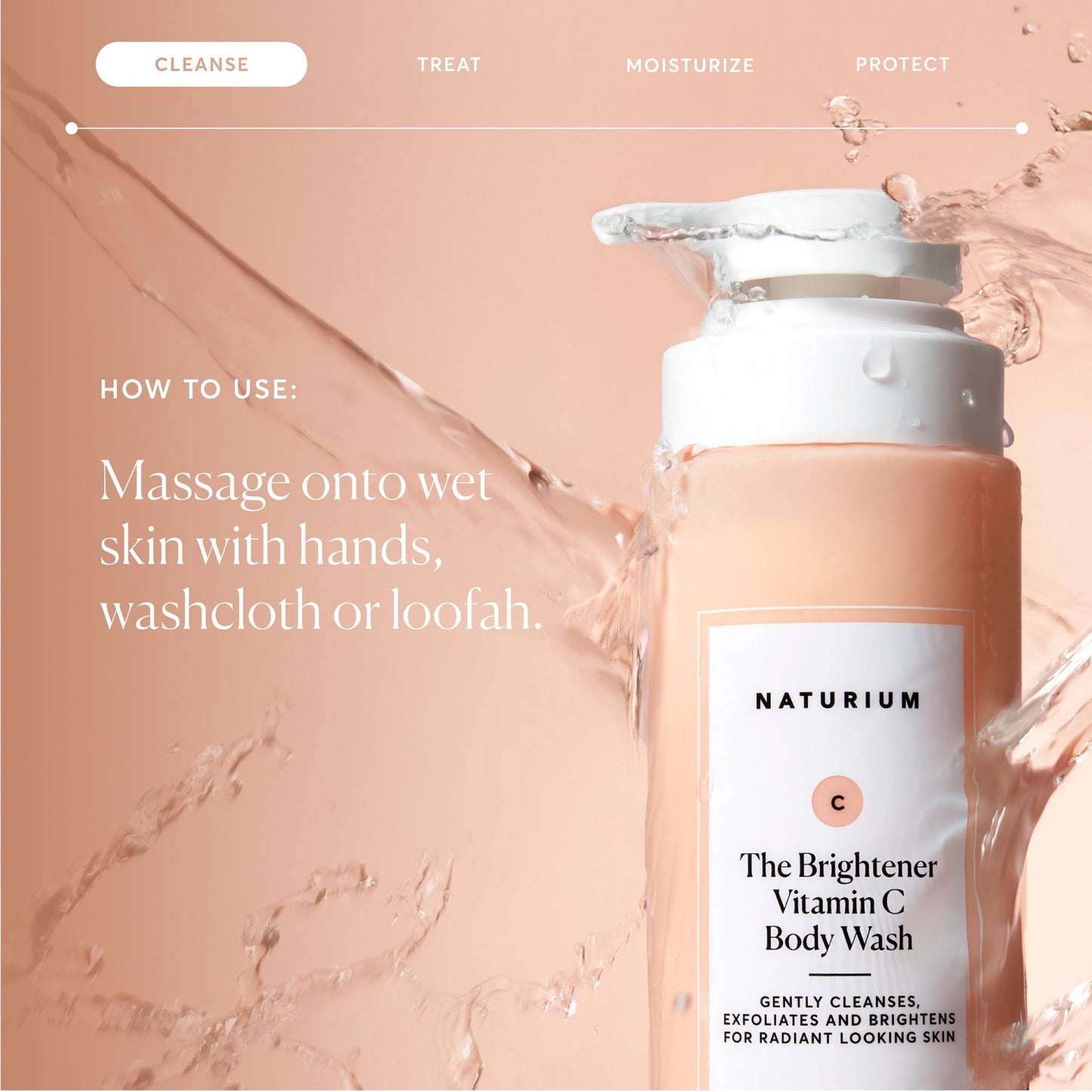 The Brightener Vitamin C Brightening Body Wash