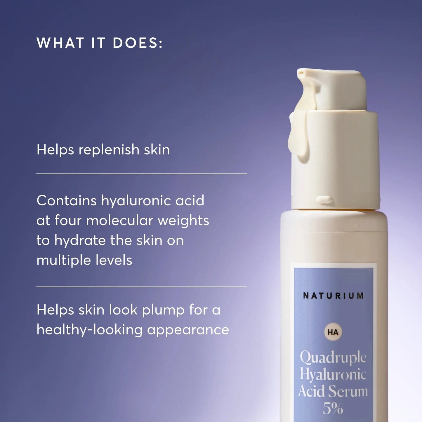 Quadruple Hyaluronic Acid Serum 5% - Jumbo