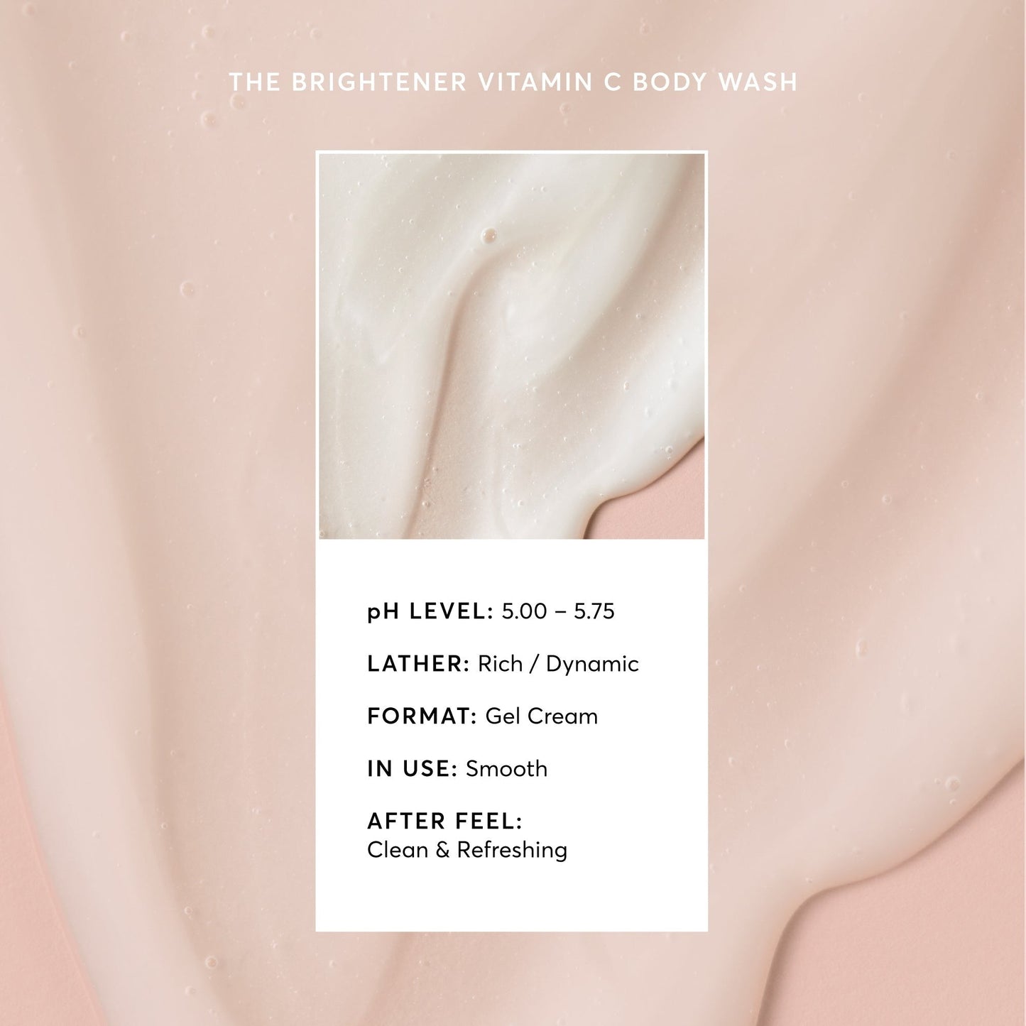 The Brightener Vitamin C Brightening Body Wash